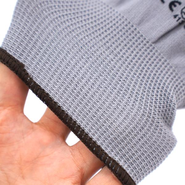 Comfortable PU Safety Gloves Agriculture Garden Gloves Seamless Breathable Knit Work Gloves
