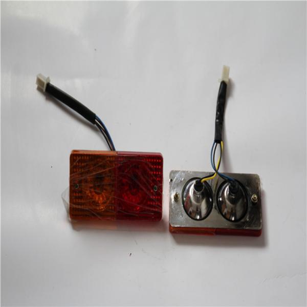 Warm White Motorcycle Led Tail Light Turn Signal Combo High Performance