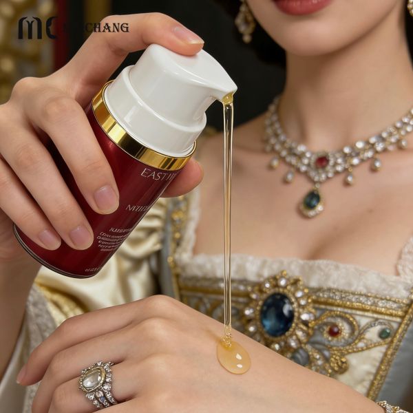 50ML & 80ML Double-Layer Acrylic Airless Pump Bottle with Customizable Packaging for Premium Skincare