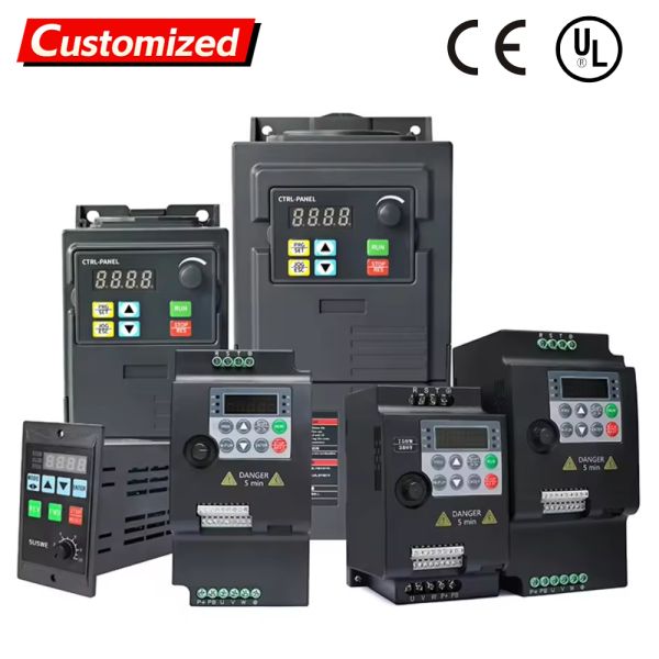 Customized 0.75KW-5.5KW Three-Phase Inverter with RS485 Interface and CE Certified Variable Frequency Drive