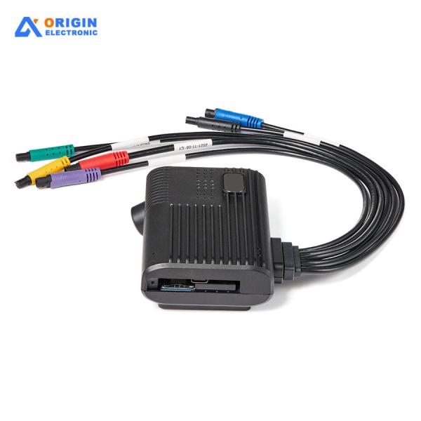 Suivi en temps réel Traqueur GPS anti-vol 4 canaux 1080P HD Dash Caméra