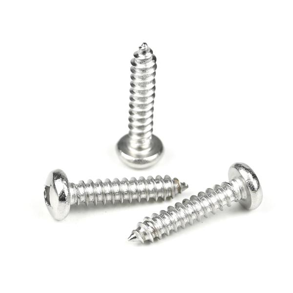 8x20mm Stainless Steel Square Drive Self Tapping Screws for INCH Measurement System