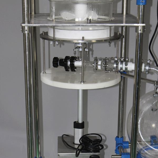 Reator do vidro de Borosilicate da extração da planta, segurança alta do reator de vidro Jacketed dobro