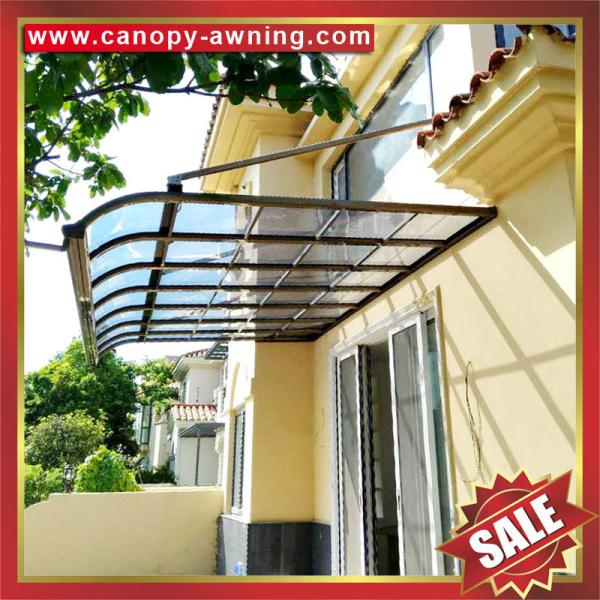 outdoor gazebo patio balcony corridor porch aluminium aluminum frame pc polycarbonate window door awning canopy shelter