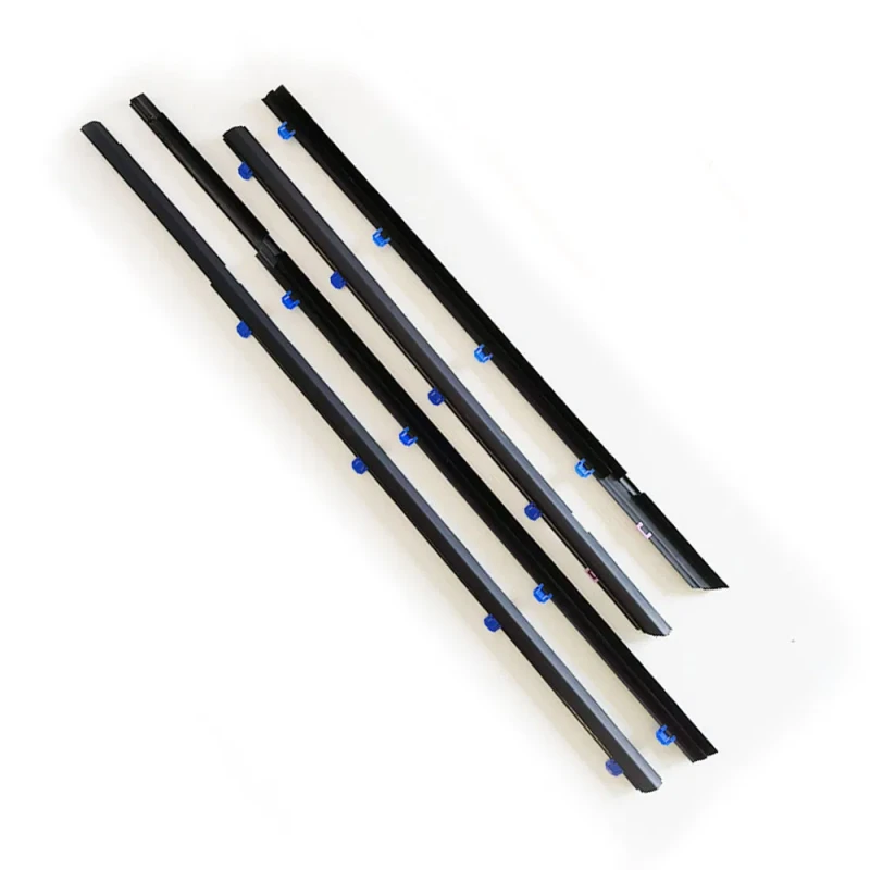 4PCS Weatherstrip Windows Seal Door Belt Molding Weather-Strip for Honda Civic 2012 2013 2014 2015