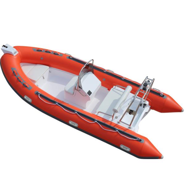 2022   6 persons fiberglass hull rib boat rib480B more colors with fuel tank