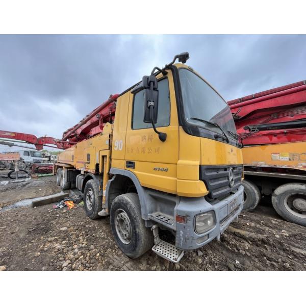 2006 Putzmeister 46m Concrete Placing Boom Pumping Machine Truck Mounted Concrete Pump