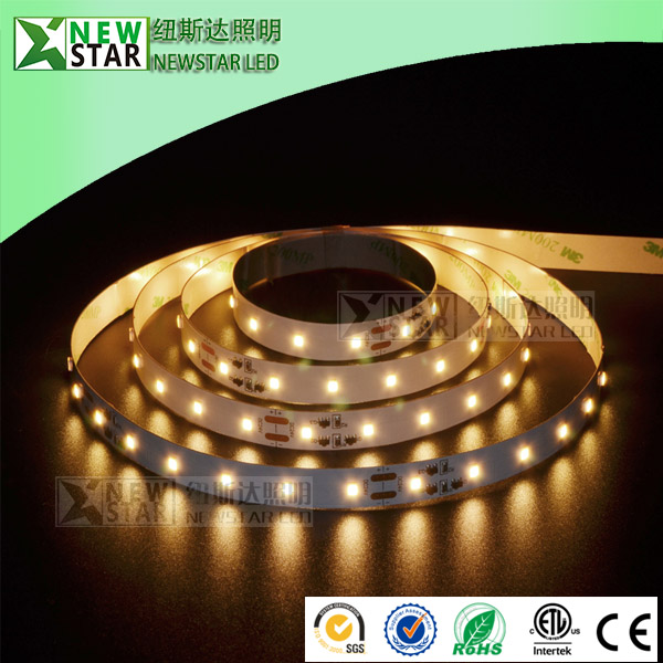10m-15m 2835 constant current 120lm/w Samsung Super length dc24v 2835smd 60leds led strips for linear lighting design