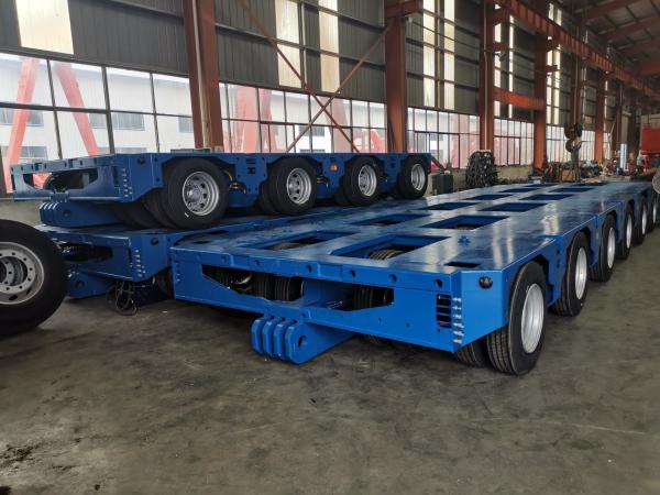 300 Tons Heavy transport Multi Axis Hydraulic Self-Propelled Modular Semi Trailer for transformer transport