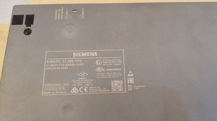 Устройство обработки данных DP 16MB f Plc CPU416-5H PN Сименс 6es7416-5hs06-0ab0 Сименс Simatic S7 центральное