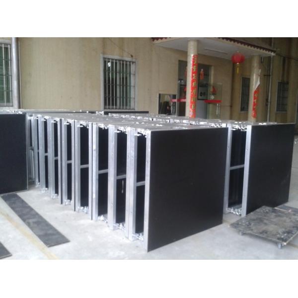 Adjustable Aluminum Alloy Folding Stage Platform Stairs Lifting