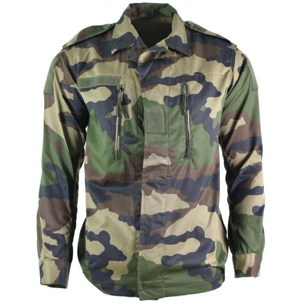 Camouflage French F2 Uniform Double Reinforced Elbow Military Garments