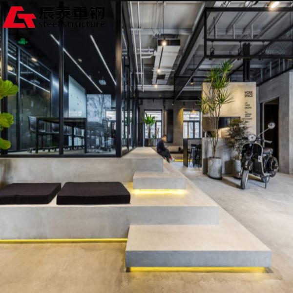 Multi Storey Prefabricated Steel Frame Office Building Commercial