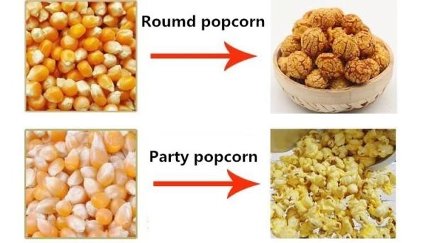 Short Cycle Popcorn Equipment Small Size Low Heat Power For Snack Food Factory
