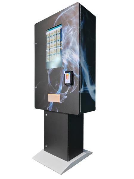 Standing Hanging 300 pcs Big Capacity  Vending Machine with Nayax Card Reader Age Checker