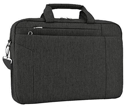 15.6 Inch Womens Laptop Messenger Bag , Canvas Poly Laptop Shoulder Bag