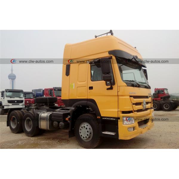 EURO de Sinotruk HOWO 6x4 420HP RHD 2 3 principais - caminhão do motor com cabeça do trator