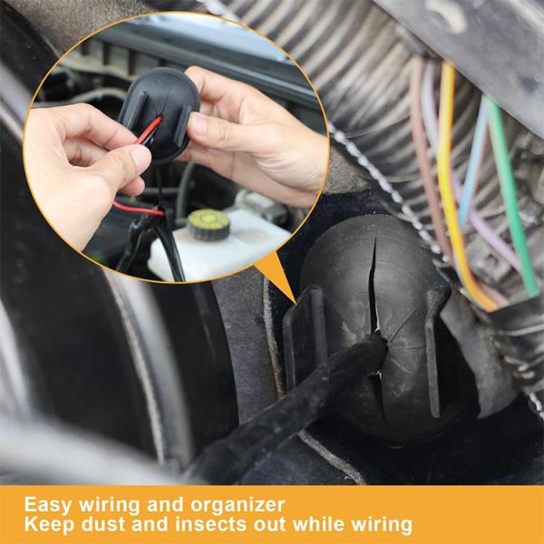 Rubber Accessories Automotive Wiring Harness Rubber Parts Automotive Connector Rubber Sealing Ring