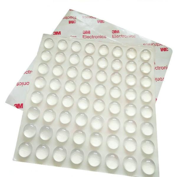 Dar salida a cojines de parachoques adhesivos hemisféricos de 9m m para el piso de madera