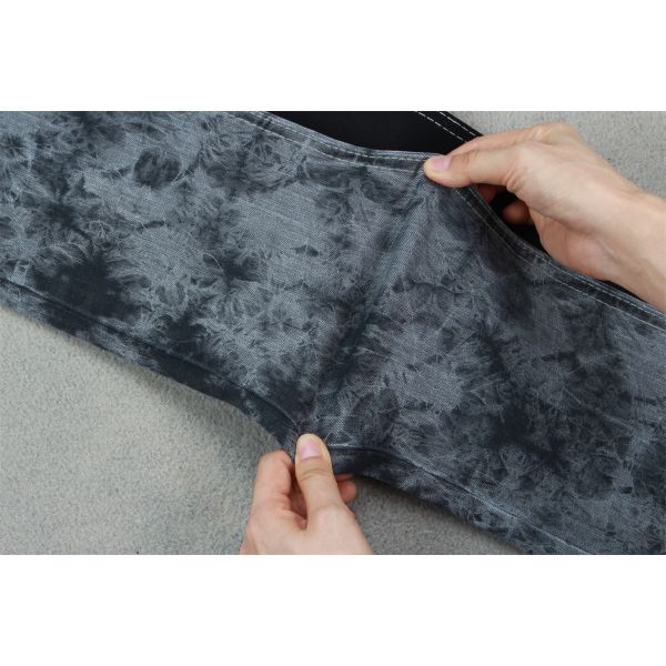 10 Once Black Black Slub Cotton Polyester Spandex Denim Jeans Fabric