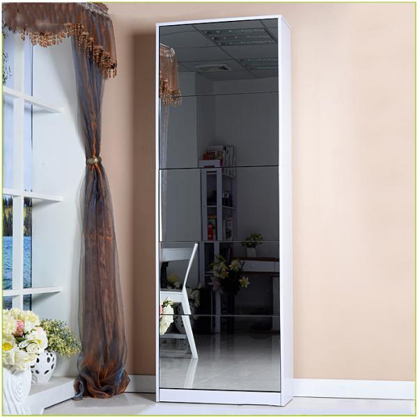 Шкаф ботинка древесины MDF 40 пар 15mm 185cm отраженный