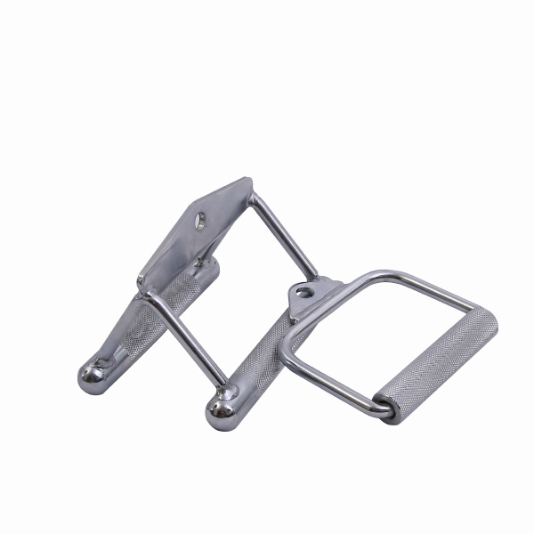 14*10.5cm Gym Fitness Accessories V Shape Rubber Grip Handles