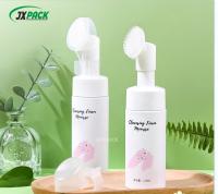 Bouteille de pompe à lavage du visage 100 ml-250 ml PET Bouteille de pompe à savon à main ronde