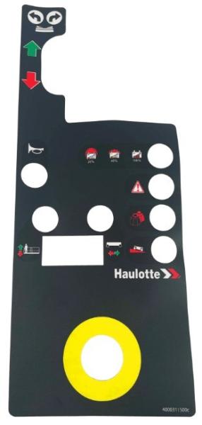 OEM Haulotte Decal Platform Control Box 4000311500 4000311500c