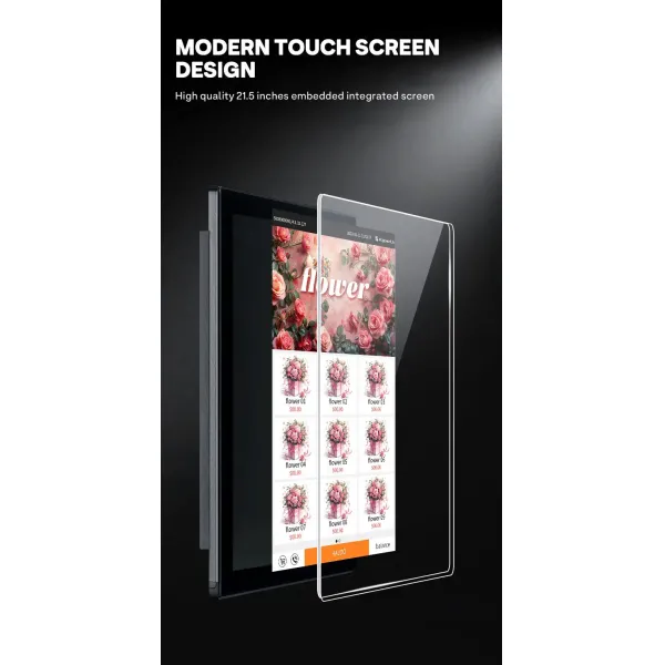 Haloo Vending Machine Supplier Vendo distributeur de fleurs Custom Fully Automatic Vending Machine Touch Flower Vending Machine