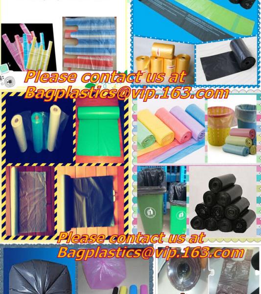 Biodegradable Reusable Plastic T-Shirt Bag Eco Friendly Compostable Grocery Shopping Thank You Recyclable Trash Basket