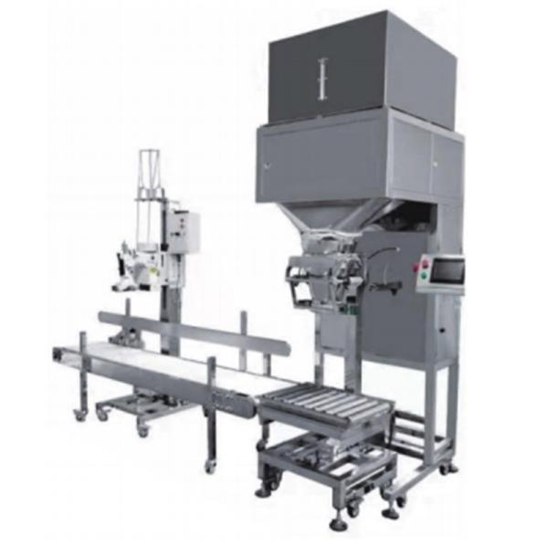 Single Bin Granule Pouch Packing Machine 1.5kw 3 To 6 Bags Per Minute