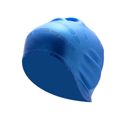 Silicone Ear Protection Swim Cap with Soft Waterproof Design for Swimming and Water Sports