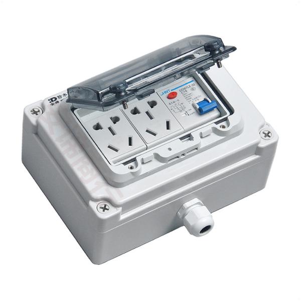Wall Mounted Electric Enclosure Plastic Switch Circuitbreaker Box IP67 Waterproof Outdoor 6 8 Way
