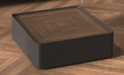Table basse de café carrée de haute qualité à l'exportation produit le plus vendu conceptions contemporaines modernes usine directe