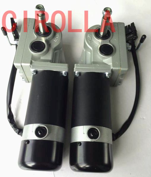 Brush Lightweight High Power Electric Motor For Electric Wheelchair 24VDC 320W