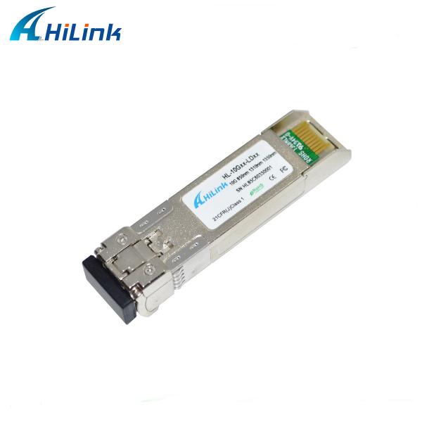 SFP+ 10Gig Ethernet Module 10G SR 850nm 300M LC Duplex DDM Fiber Optic Transceiver for 4G Network WDM Function for FTTH SFP-10G-SR