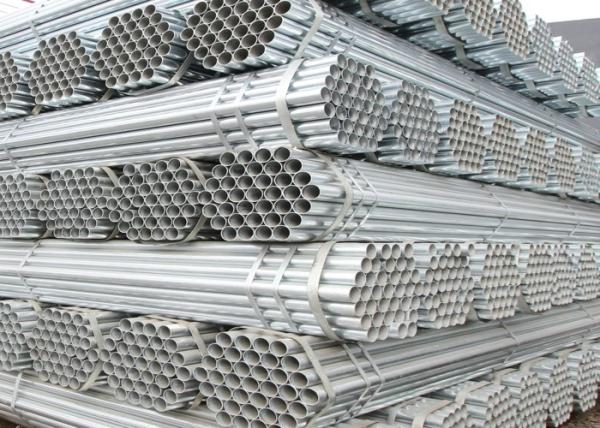 SCH 5 - SCH XXS Hot Dip Galvanized Steel Pipe Large Diameter For Oil / Water