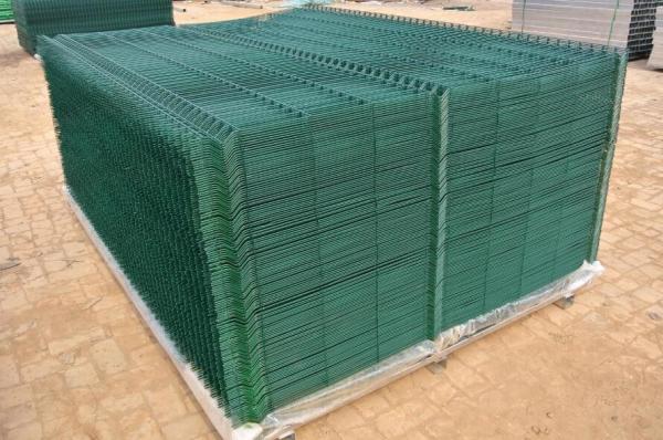 3D Curved Safety Guardrail Panel Welding Wire Mesh Metal Fence Panel