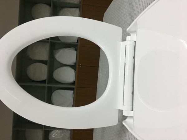 Slow Down Universal Toilet Seat Cover Plate With Round Oval Slim Shaped