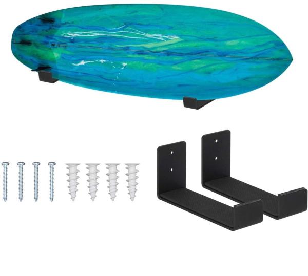 Wall Rack Snowboard Ski Board Wall Mount Metal Surfboard Storage Rack Bracket