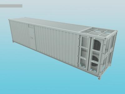 Personalização Containerized evolutiva portátil inteligente de Data Center