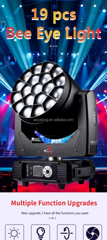 Bee Eye RGBW  LED Light Source Wedding Bar Concert Lamp,Halloween Haunted House Stage Shows