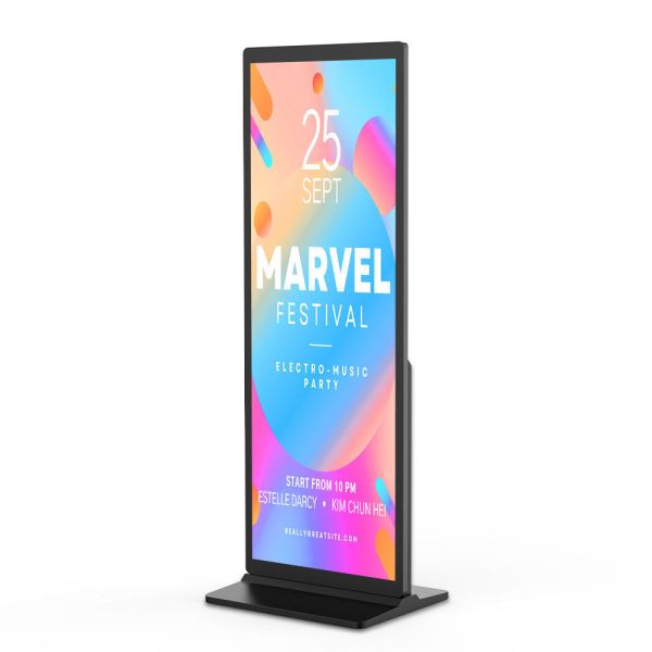 Custom LCD Digital Signage with 3840*2160 Resolution 500 Nits Brightness and SDK Function for Indoor Outdoor Advertising