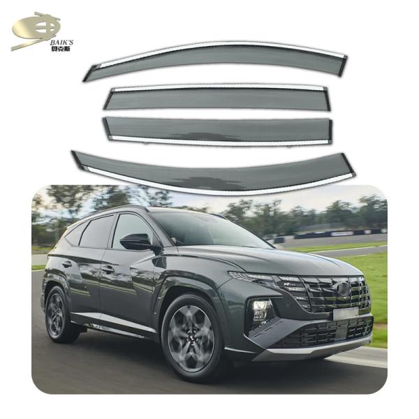 Rohs Smoke Auto Vent Shades For Tucson 2021 2020 Pmma Window Visor 2019