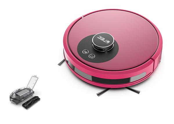 IMD / Glasses Material Laser Mapping Robot Vacuum 600ml Dust Bin Capacity