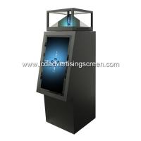Piso que coloca 21,5 el escaparate del holograma de la pulgada 3D tacto vertical de 32 pulgadas