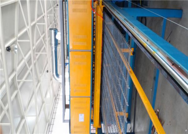 Pre - Cut Line Wire Feeding Fence Mesh Welding Machine PLC Controlled