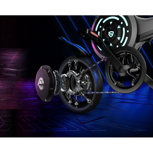 14 Inch Small-sized Driving Booster Battery Folding Electric Bicycle Bike Lithium Battery Ce LCD Aluminum Alloy