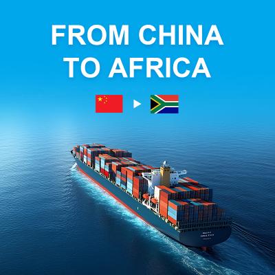 Compagnies de transit maritime de fret maritime général de la Chine vers l'Afrique CIF FOB DDU DDP DAP EXW