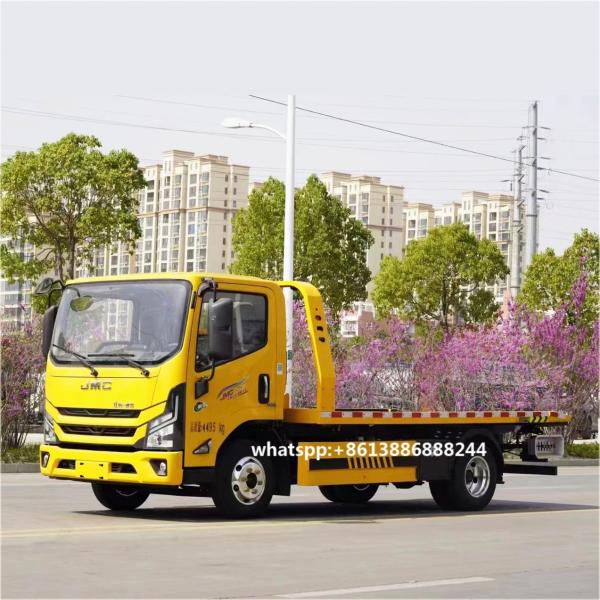 JMC   4*2    5 Tons   Tow Truck   Wrecker Obstacle Tow Tractor Truck    Broken Car